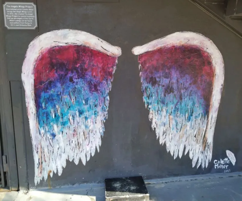 Angel-Wings-mural-by-Colette-Miller-WWP g (Foto: Colette Miller)